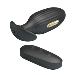 Vibrating plug and electrostimulation with remote control — Kelly