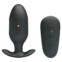 Vibrating plug and electrostimulation with remote control — Kelly