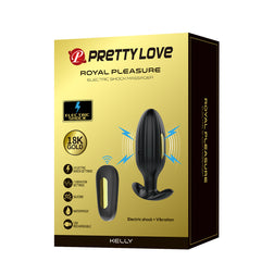 Vibrating plug and electrostimulation with remote control — Kelly