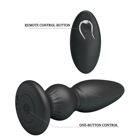 Vibrating plug 12 modes with remote control