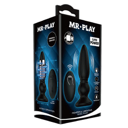 Plug vibrant 12 modes avec télécommande