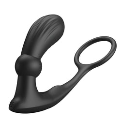 Stimulateur prostate vibrant avec cockring télécommandé — Warren