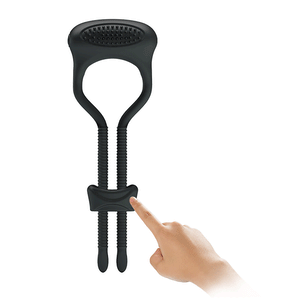 Cockring vibrant ajustable lacet — Curitis