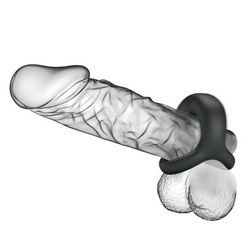 Double cockring vibrant 10 modes rechargeable USB — Elliott