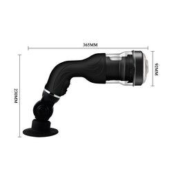 Masturbateur automatique rotatif 5 modes avec support ventouse — Rotation Lover