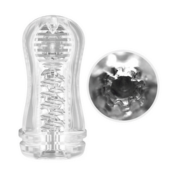 Masturbateur succion transparent avec boule stimulante — Black Hole
