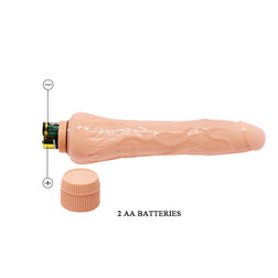 Realistischer Multispeed-Vibrator, 25 cm — Barbara