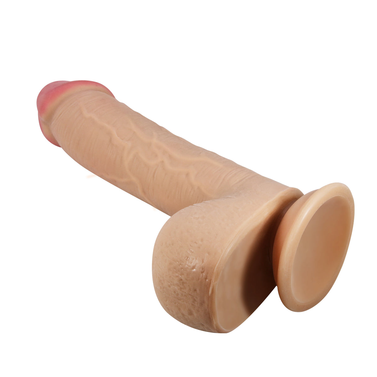 Gode réaliste peau coulissante ventouse 23,4 cm — Sliding Skin