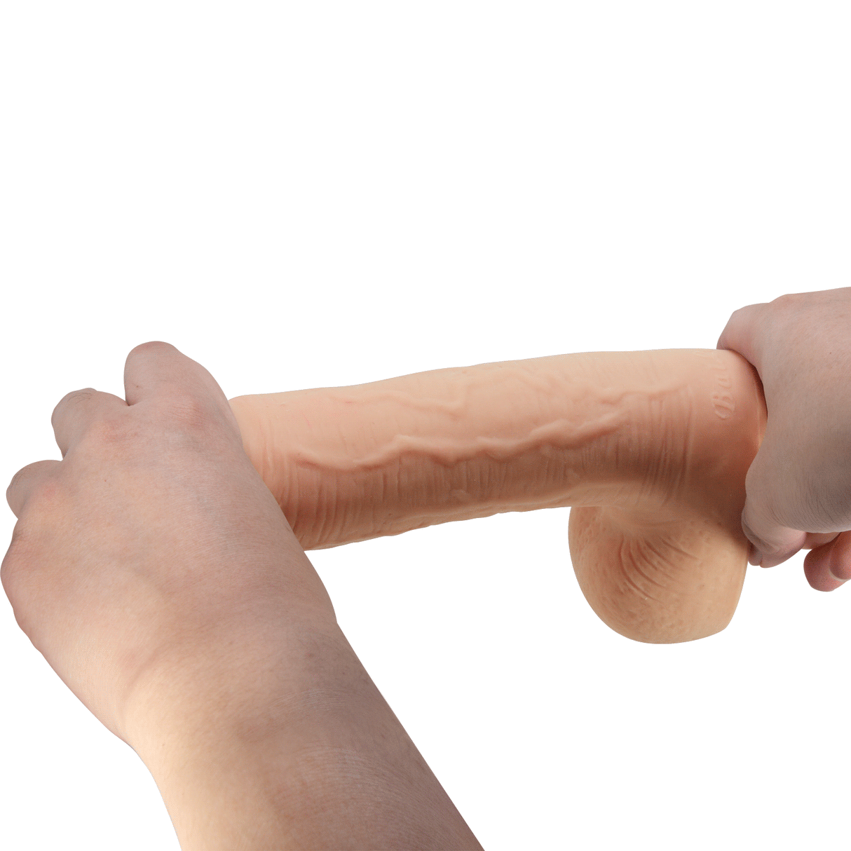 Gode réaliste peau coulissante ventouse 23,4 cm — Sliding Skin