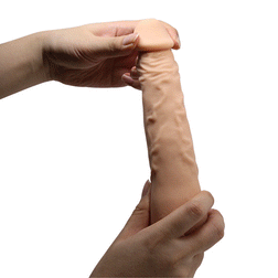 Realistic Straight Skin-Feel Dildo 24 cm — Jason