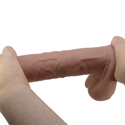 XXL Hyper-Realistic Dildo 25,5 cm × Ø 5,6 cm with Suction Cup — Mendel