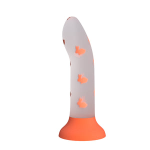 Leuchtender Nightfall Dildo Orange 17 cm × 3,3 cm