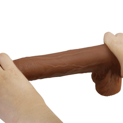 Gode réaliste en silicone 28 cm — Adley