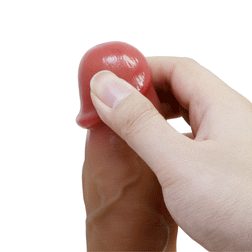 XXL Hyper-Realistic Dildo 23,2 cm × Ø 5,5 cm with Suction Cup — Najm
