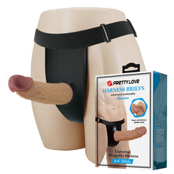 Harnais slip Pretty Love avec gode inclus