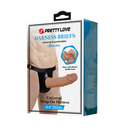Harnais slip Pretty Love avec gode inclus