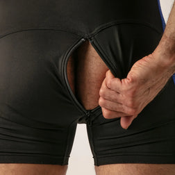 Tight Back-Zip Singlet — Open Access
