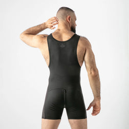 Tight Back-Zip Singlet — Open Access