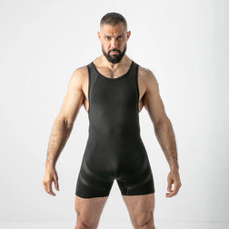 Tight Back-Zip Singlet — Open Access
