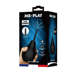 Compact Anal Douche Bulb with Fine Nozzle 224 ml