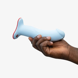 Gode courbé à ventouse pour la prostate — The Boss