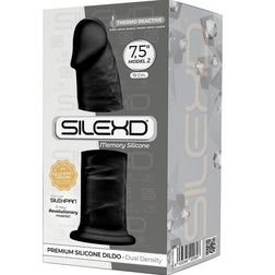 Gode Réaliste Noir Double Densité 19 cm — Model 2