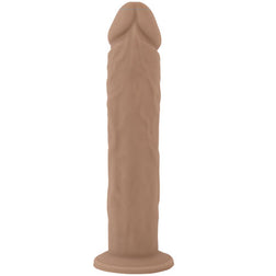 Gode réaliste caramel galbé 23 cm — Model 9