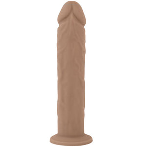 Gode réaliste caramel galbé 23 cm — Model 9