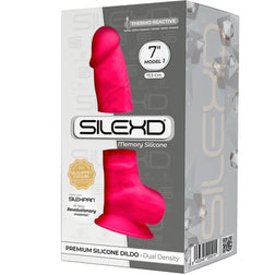 Gode Réaliste Fuchsia Double Densité 17,5 cm — Model 1