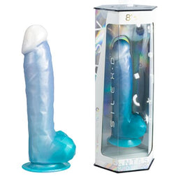 Gode réaliste bleu céleste 20 cm — Angel