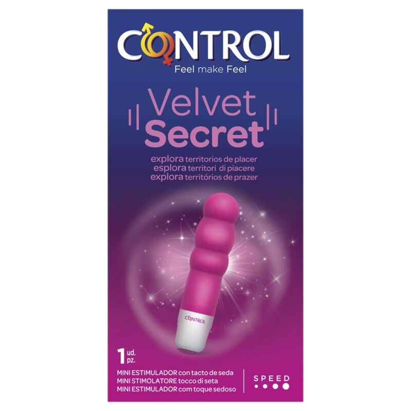 CONTROL MINI STIMULATEUR SECRET VELOURS