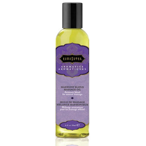 Huile de massage boisée genévrier & pin 59 ml — Harmony Blend · Kamasutra Cosmetics · Huiles neutres