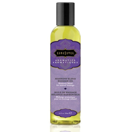 Huile de massage boisée genévrier & pin 59 ml — Harmony Blend · Kamasutra Cosmetics · Huiles neutres