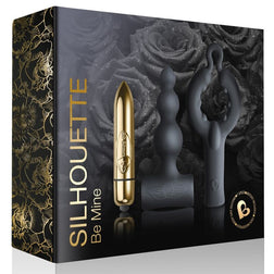 Coffret de trois accessoires vibrants pour couple Silhouette Be Mine
