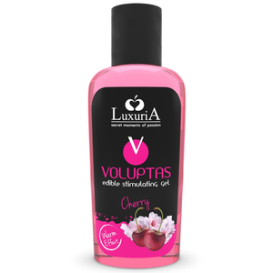 Edible cherry warming massage gel 100 ml — Voluptas