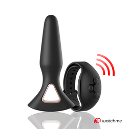 Plug vibrant télécommandé rechargeable 12 cm — gros plan