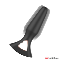 Plug vibrant télécommandé rechargeable 12 cm — vue de profil