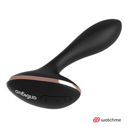 Plug vibrant prostate courbé télécommandé — autre angle