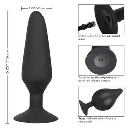 Plug anal gonflable silicone XL — autre angle