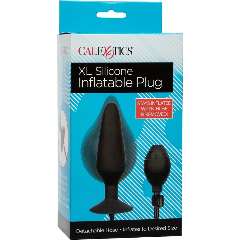 Plug anal gonflable silicone XL — emballage