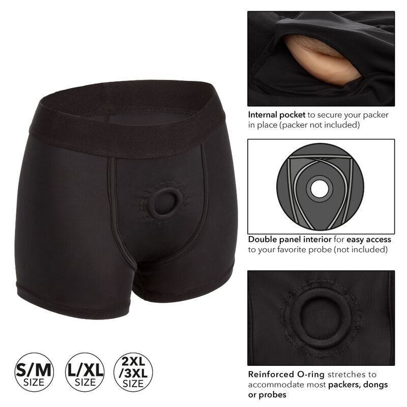 CALEXOTICS HARNAIS STYLE BOXER S M
