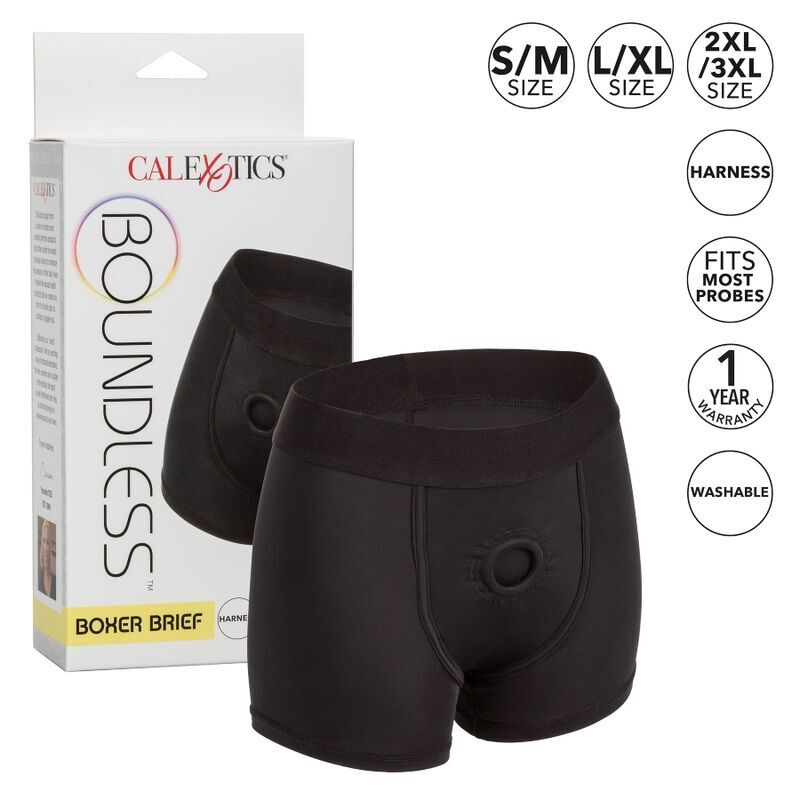 CALEXOTICS HARNAIS STYLE BOXER S M