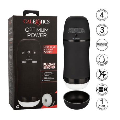 CALEXOTICS MASTURBATEUR A ASPIRATION VIBRANTE A PUISSANCE OPTIMALE