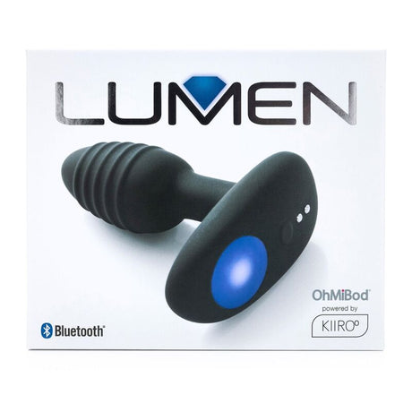 Plug vibrant connecté avec LED — emballage