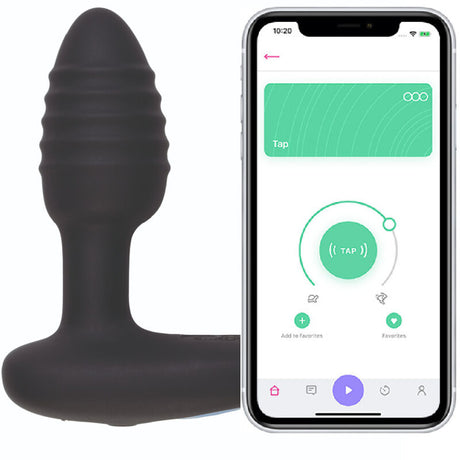 Plug vibrant connecté avec LED — Lumen · Kiiroo · Plugs Vibrants