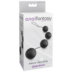 Perles anales Deluxe Vibro Balls - vue produit de profil