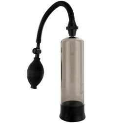 Pompe pénis de la marque Seven Creations modèle Pompe à pénis manuelle à poire, cylindre fumé en ABS transparent pour le p...