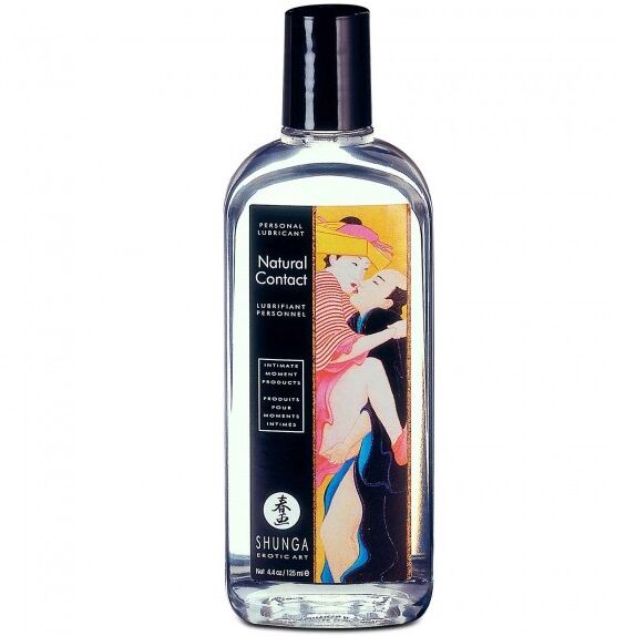 Lubrifiant intime base eau 125 ml — Natural Contact · Shunga Lubricants · Base eau