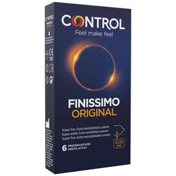 Préservatifs Control Finissimo Original — 6 unités — vue de face