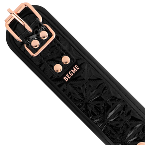 BEGME BLACK EDITION PREMIUM COLLIER EN CUIR VEGAN